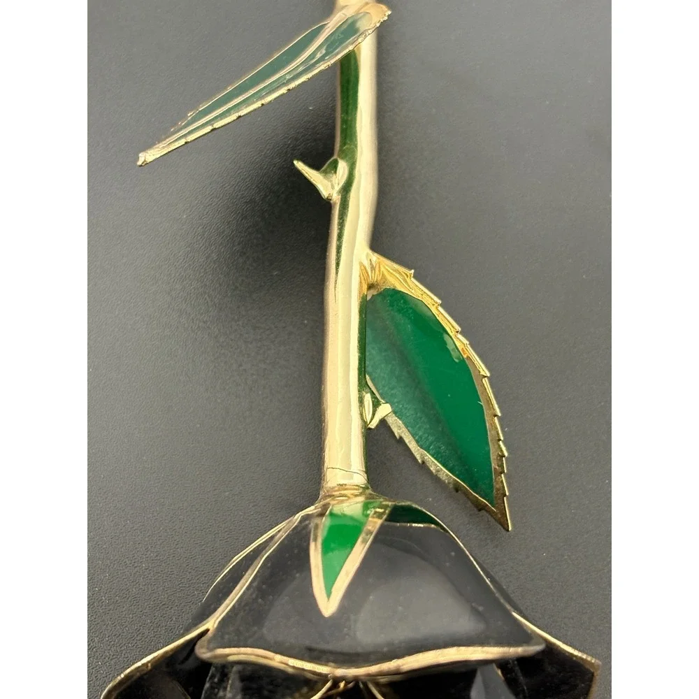 Zichao Unisex 24k Gold Dipped Rose 11